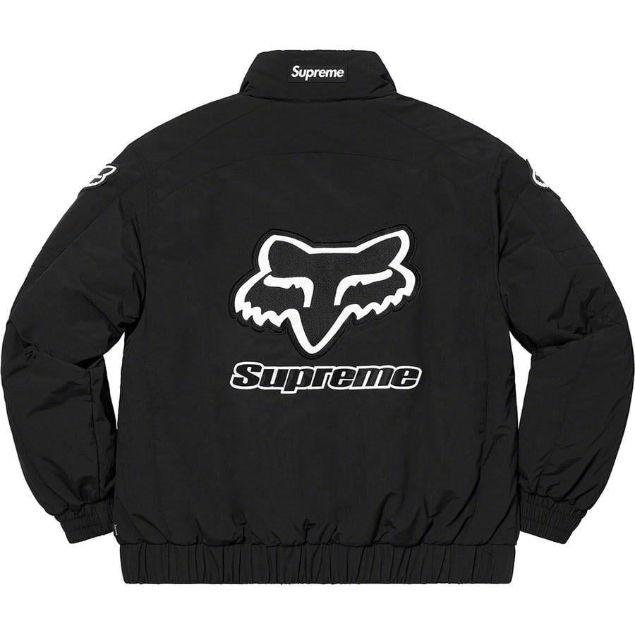 Details on Supreme Fox Racing Puffy Jacket  from fall winter
                                                    2020 (Price is $248)