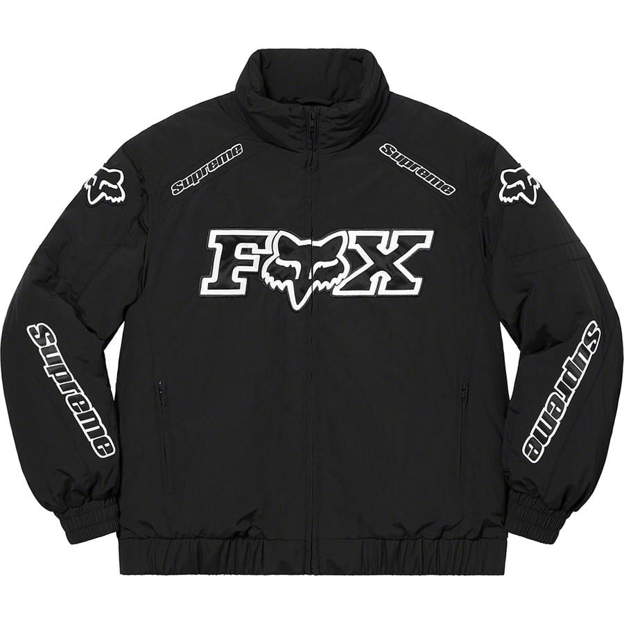 Details on Supreme Fox Racing Puffy Jacket  from fall winter
                                                    2020 (Price is $248)