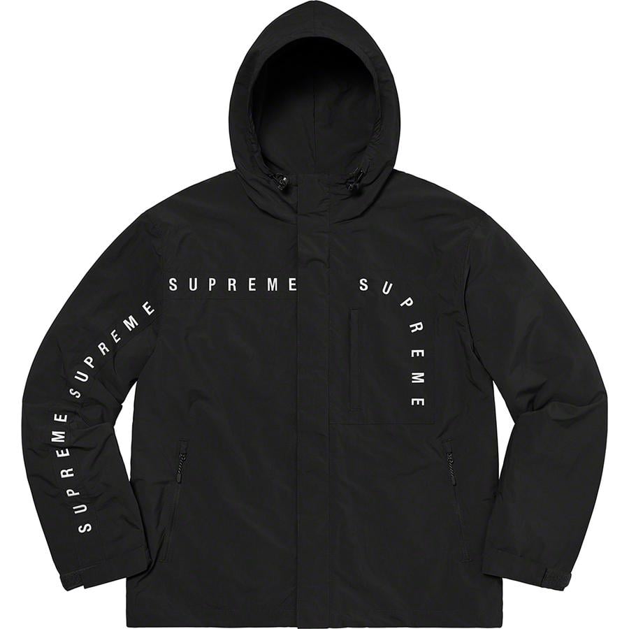 Details on Curve Logos Ripstop Jacket  from fall winter
                                                    2020 (Price is $168)