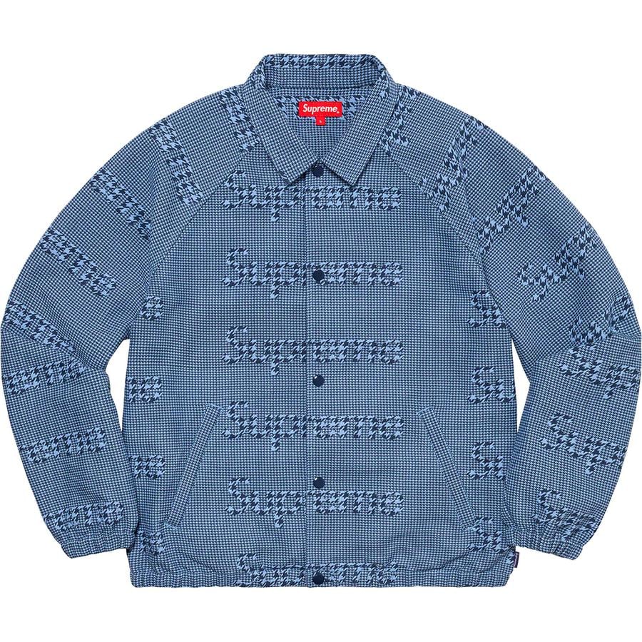 Details on Houndstooth Logos Snap Front Jacket  from fall winter
                                                    2020 (Price is $168)