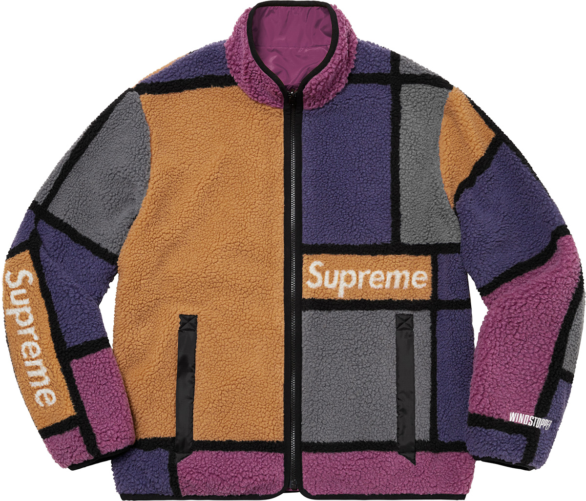 Reversible Colorblocked Fleece Jacket - fall winter 2020 - Supreme