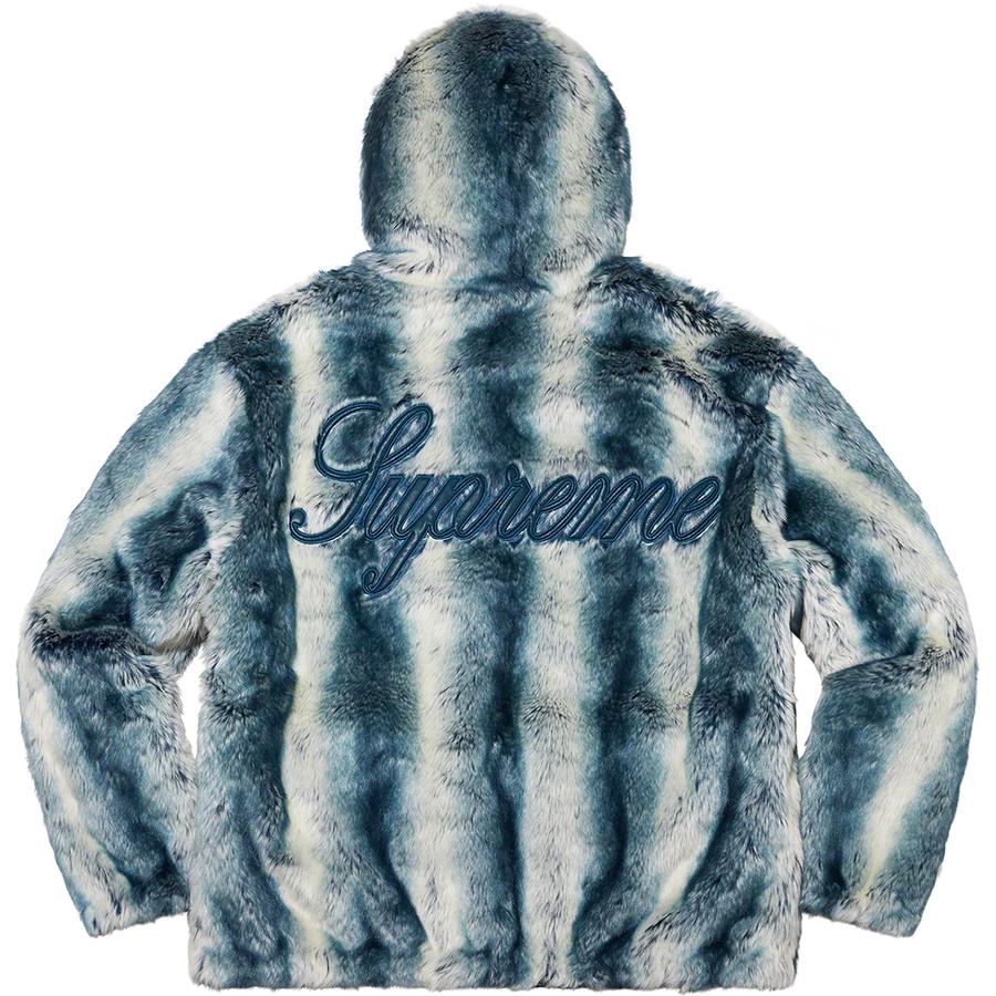Details on Faux Fur Reversible Hooded Jacket  from fall winter
                                                    2020 (Price is $388)