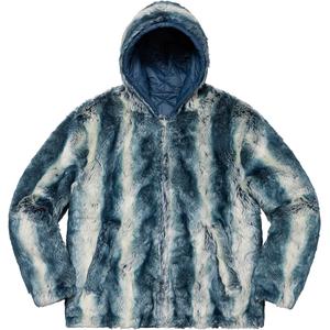 Faux Fur Reversible Hooded Jacket - fall winter 2020