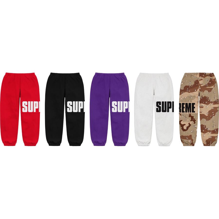 Supreme Rib Sweatpant releasing on Week 17 for fall winter 2020