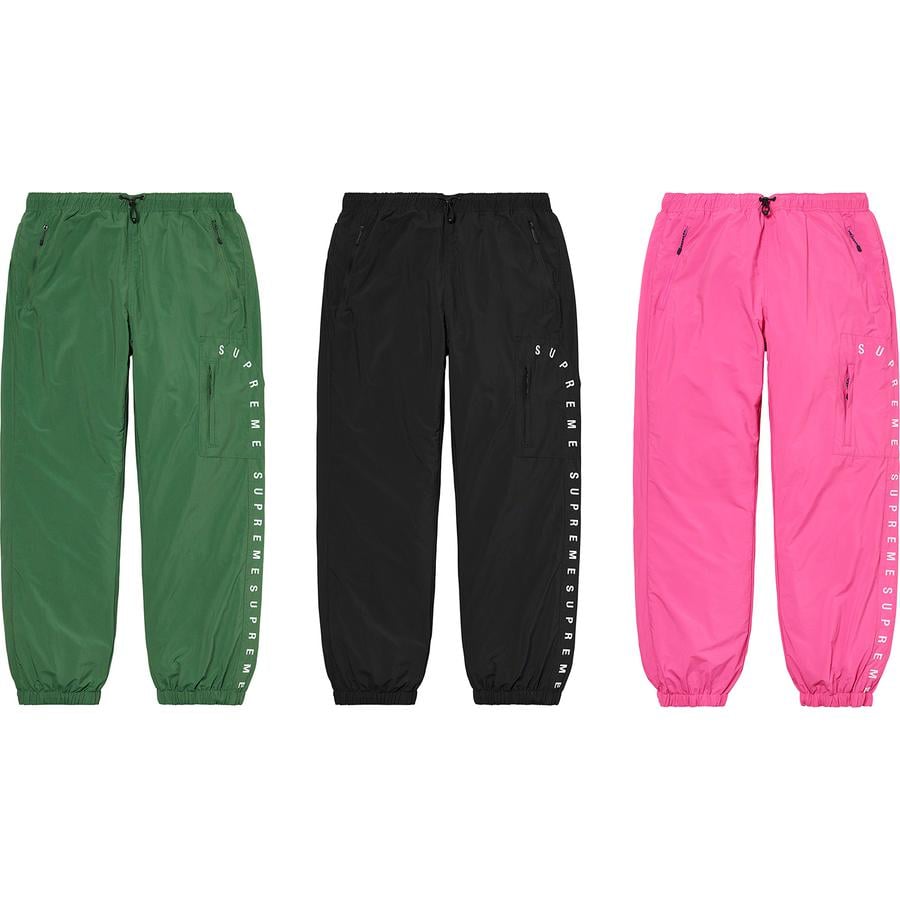 Supreme Curve Logos Ripstop Pant released during fall winter 20 season