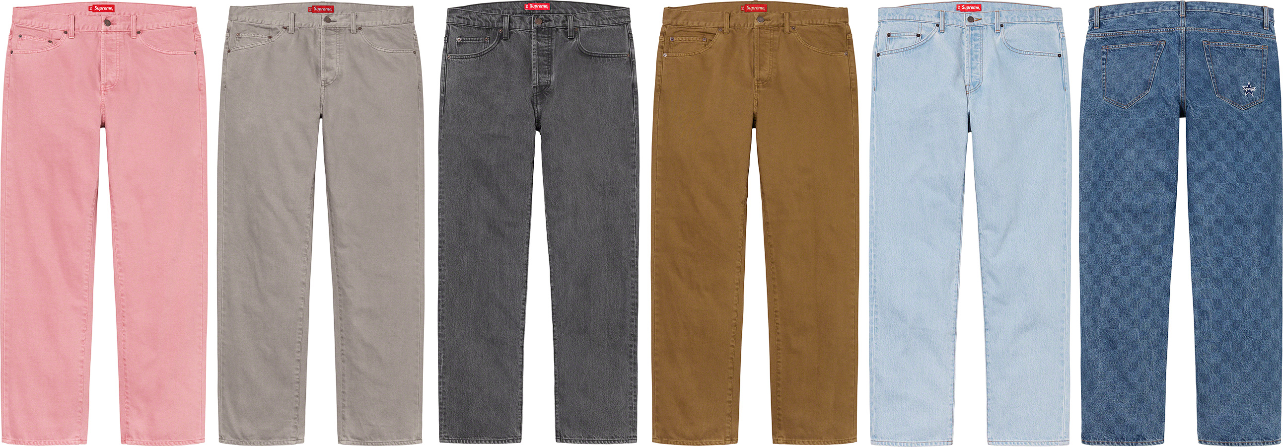 supreme regular jean 20fw 32inch