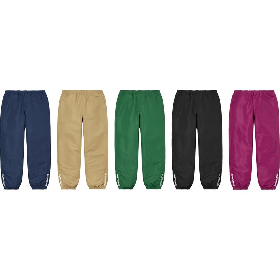 Supreme Warm Up Pant for fall winter 20 season