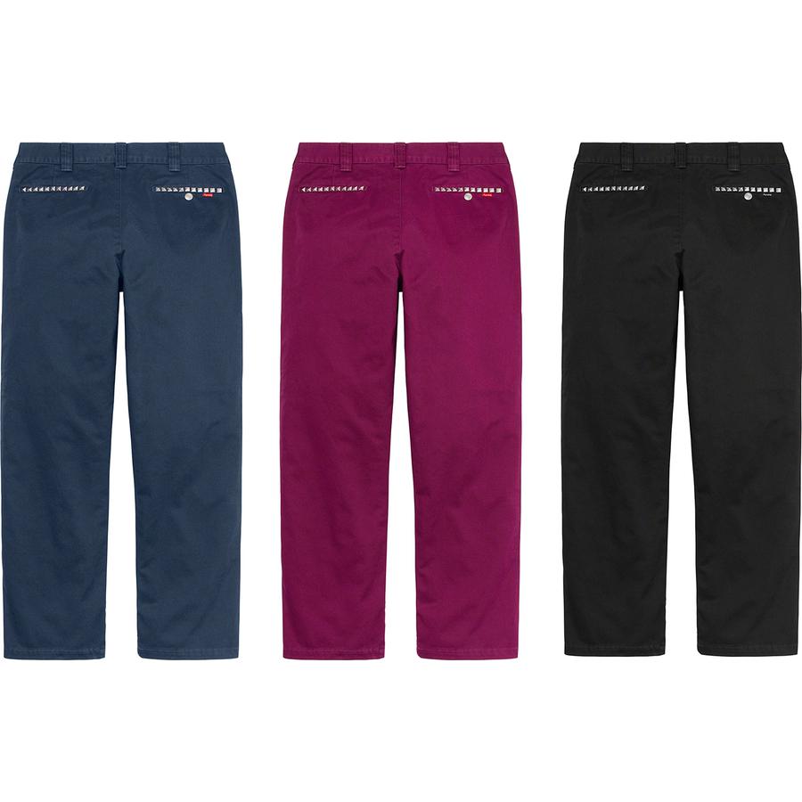 Supreme Studded Work Pant releasing on Week 1 for fall winter 20