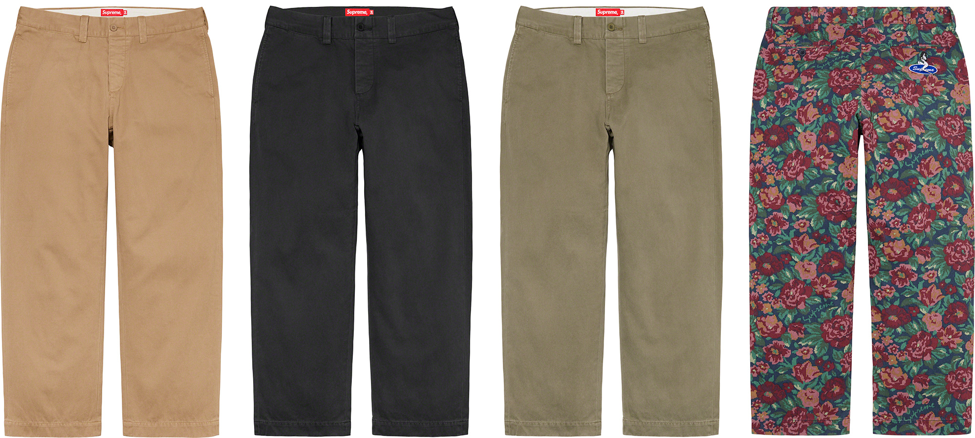 Pin Up Chino Pant - fall winter 2020 - Supreme