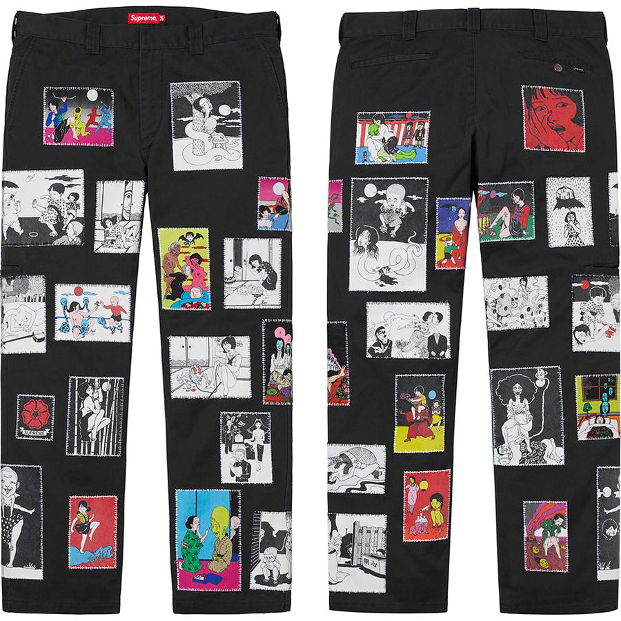 Details on Toshio Saeki Supreme Work Pant  from fall winter
                                                    2020 (Price is $258)