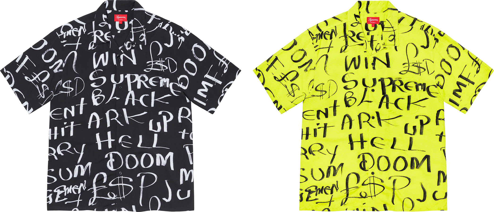 Supreme  Black Ark Rayon S/S Shirt