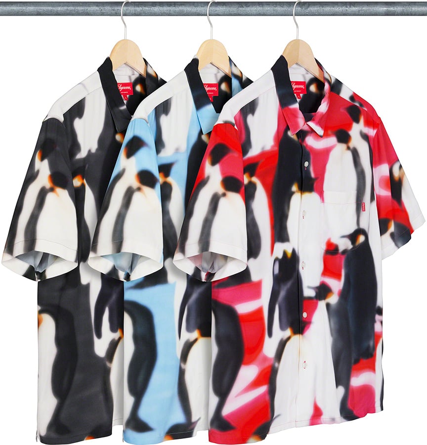 Penguins Rayon S S Shirt - fall winter 2020 - Supreme