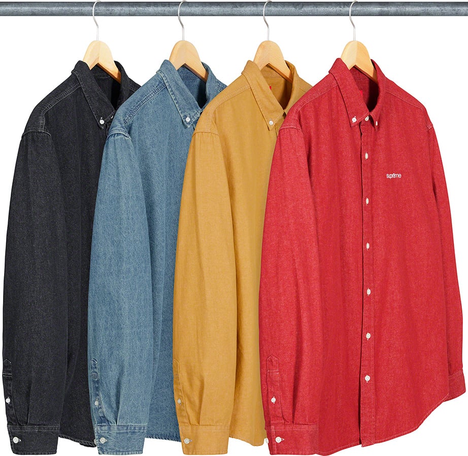 Classic Logo Denim Shirt - fall winter 2020 - Supreme