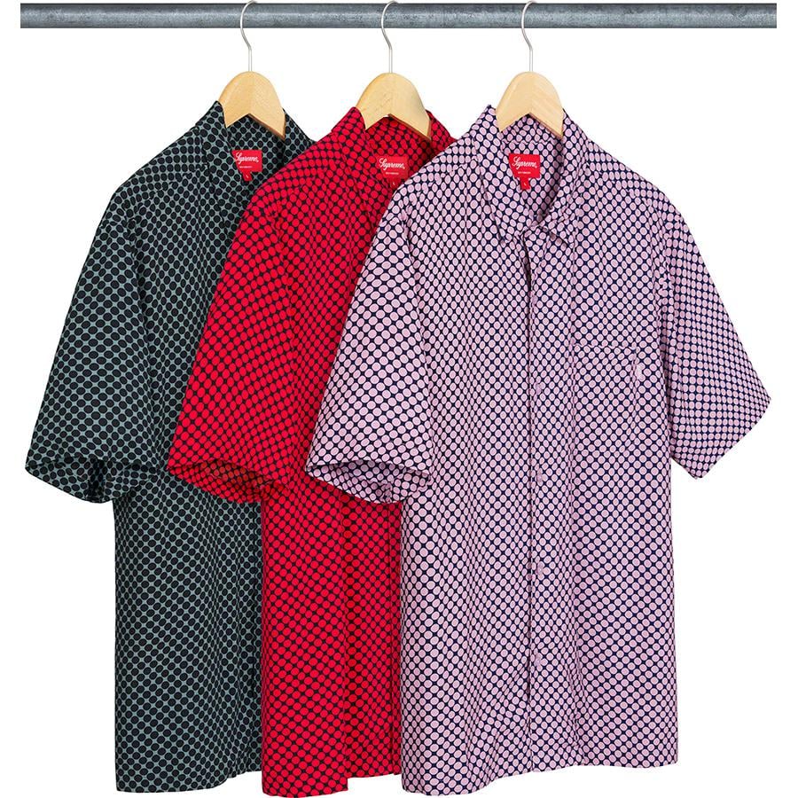 Supreme Compact Dot Rayon S S Shirt released during fall winter 20 season