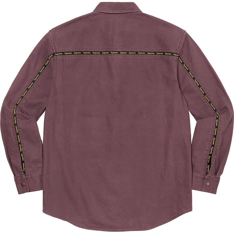 Details on Logo Taping Work Shirt  from fall winter
                                                    2020 (Price is $138)