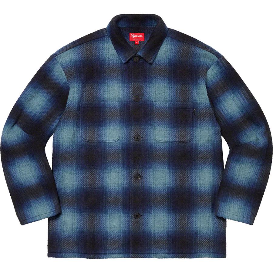 Details on Shadow Plaid Fleece Shirt  from fall winter
                                                    2020 (Price is $138)