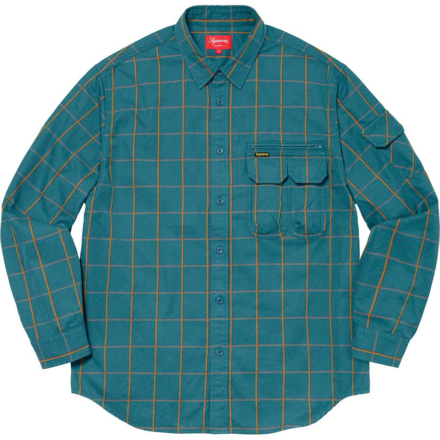 Details on Twill Multi Pocket Shirt  from fall winter
                                                    2020 (Price is $138)