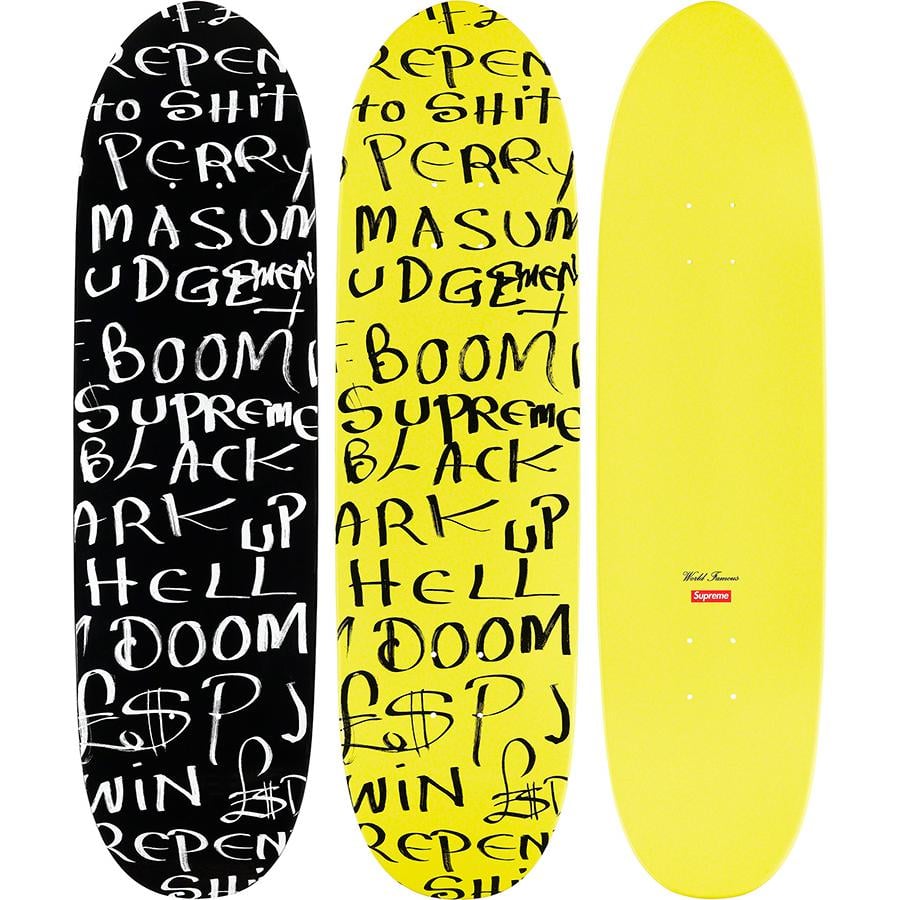 Supreme Black Ark Cruiser Skateboard released during fall winter 20 season