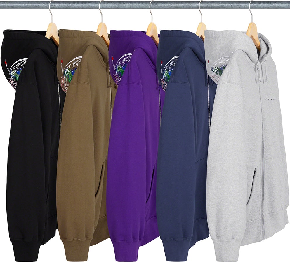 安いお得 Supreme Globe Zip Up Hooded Sweatshirt 1WbUf-m83987650599 ...