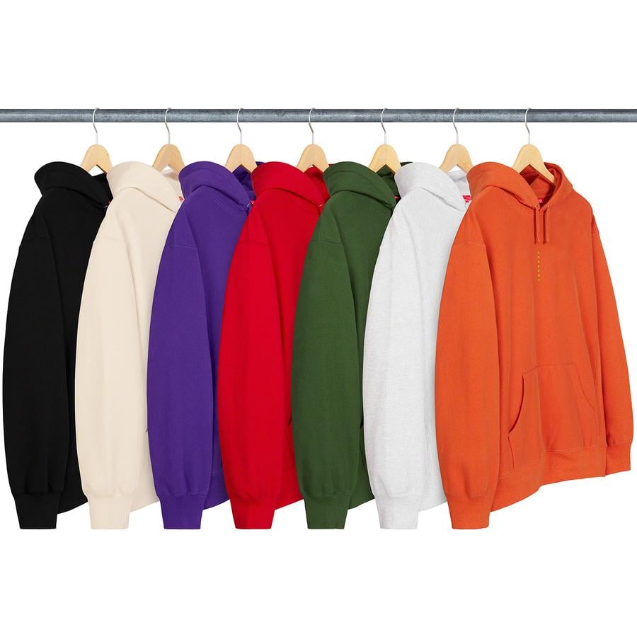 Details on Micro Logo Hooded Sweatshirt from fall winter
                                            2020 (Price is $158)