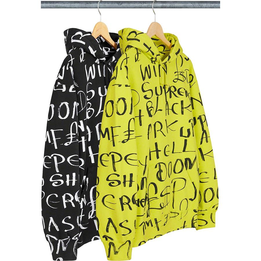 Details on Black Ark Hooded Sweatshirt from fall winter
                                            2020 (Price is $168)