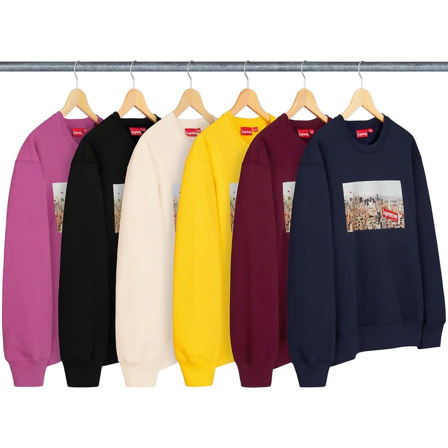 Supreme Aerial Crewneck for fall winter 20 season