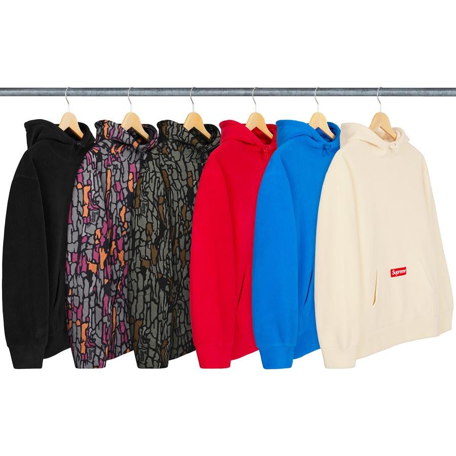 Supreme Polartec Hooded Sweatshirt released during fall winter 20 season