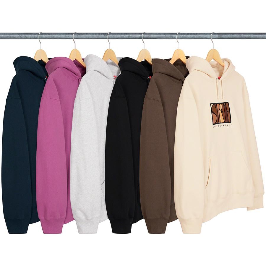 Details on Enterprises Hooded Sweatshirt from fall winter
                                            2020 (Price is $158)