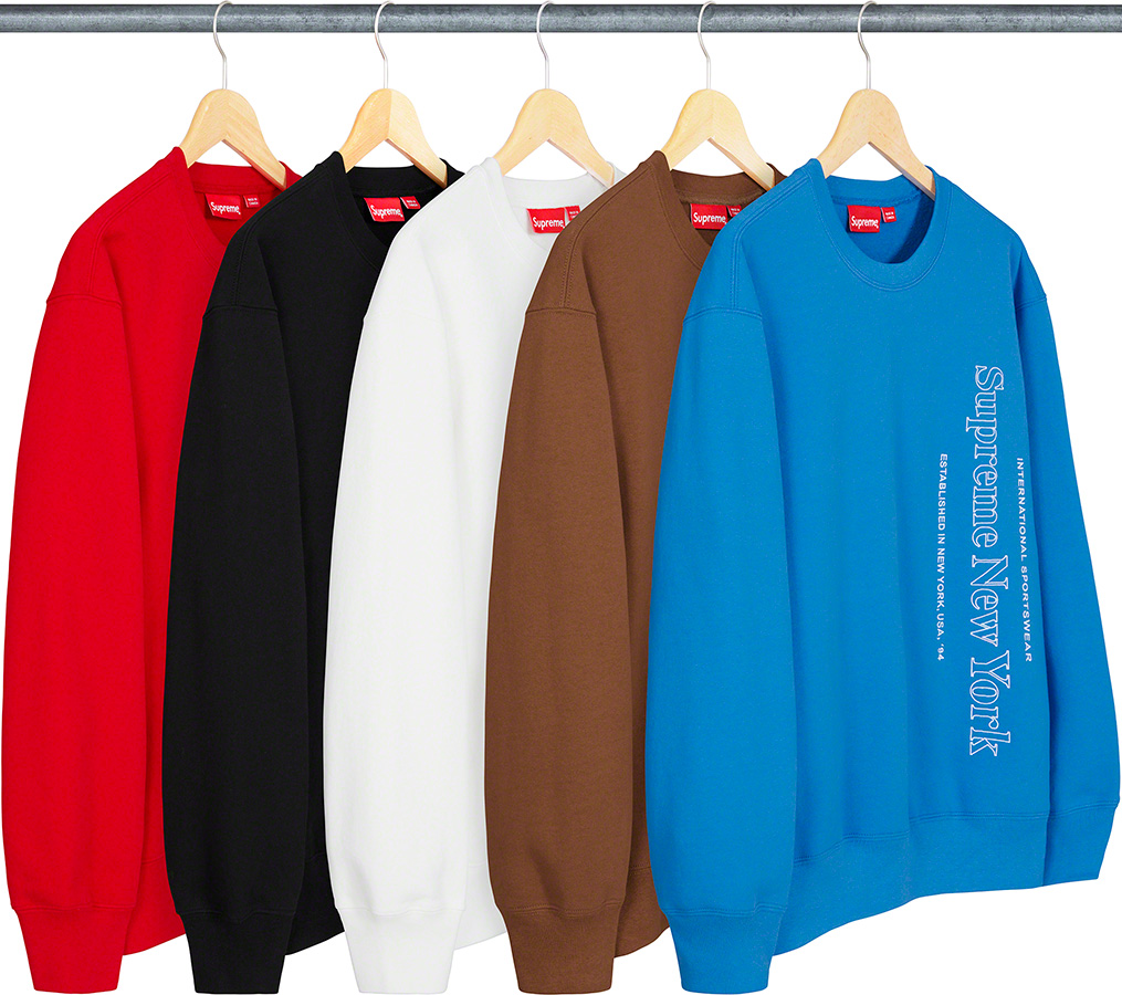 Side Logo Crewneck - fall winter 2020 - Supreme