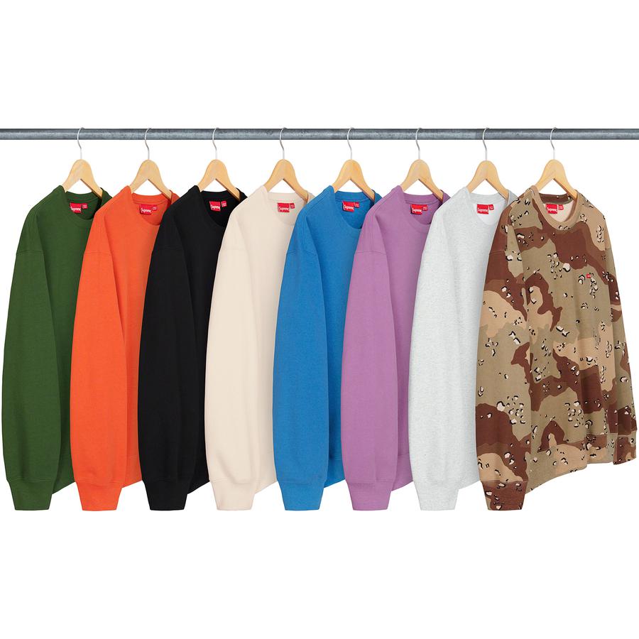 Supreme Small Box Crewneck releasing on Week 9 for fall winter 20