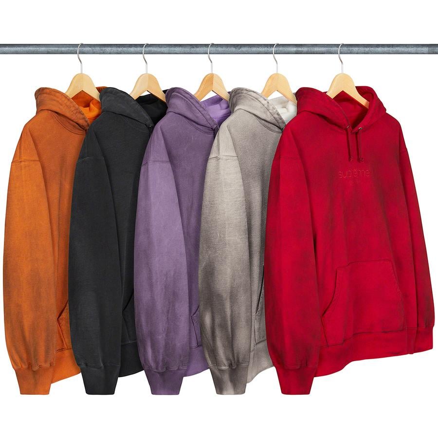 Supreme Spray Hooded Sweatshirt released during fall winter 20 season