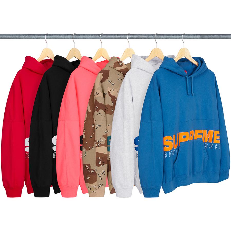 Supreme Best Of The Best Hooded Sweatshirt releasing on Week 4 for fall winter 2020