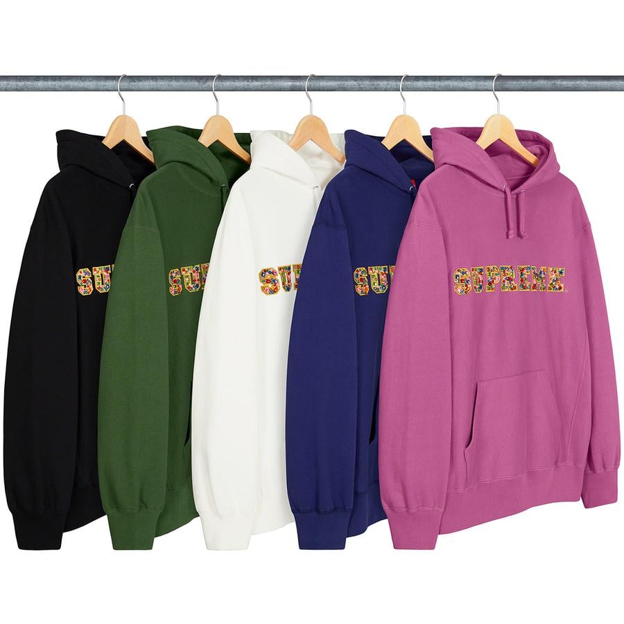 Supreme Jewels Hooded Sweatshirt for fall winter 20 season