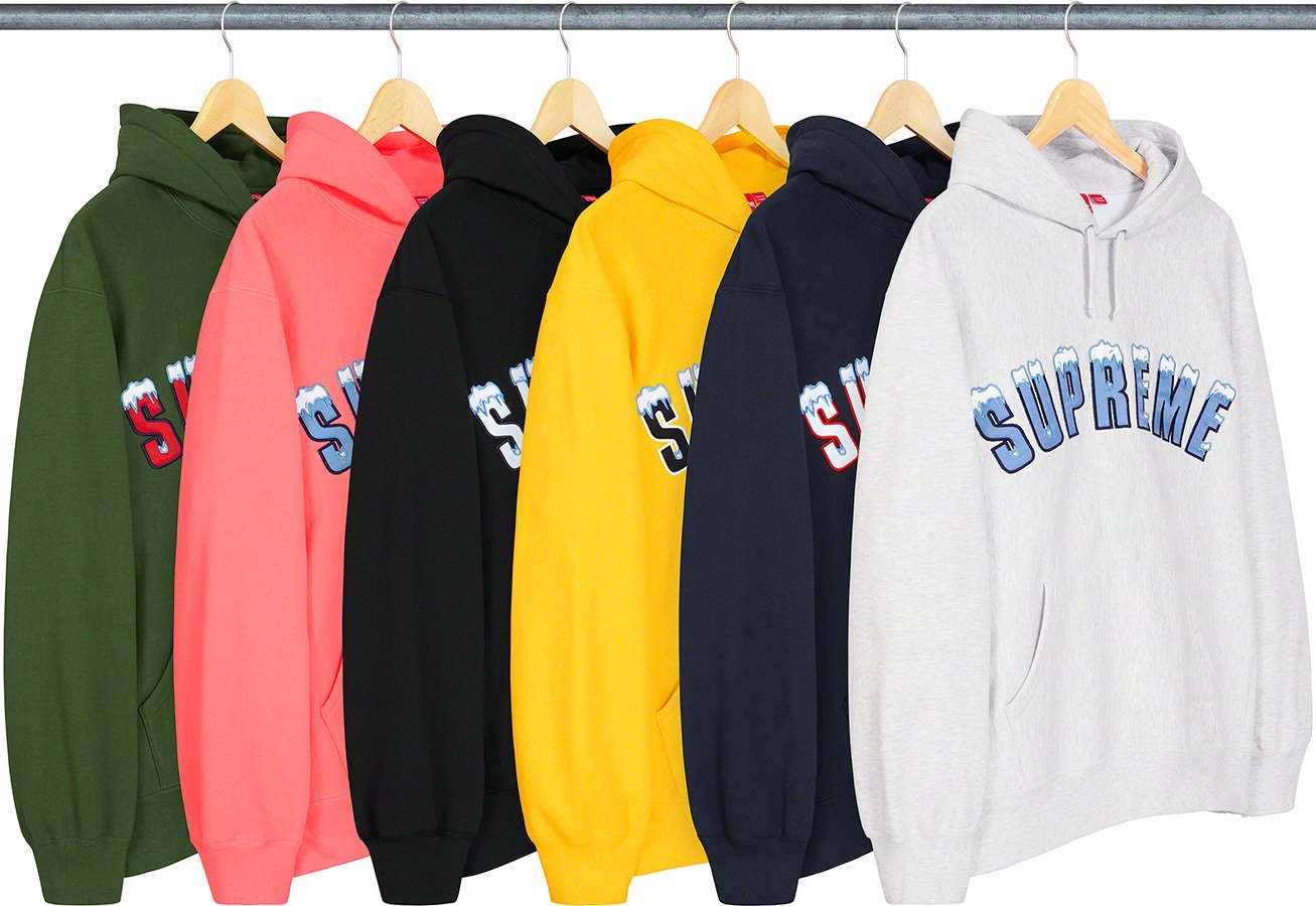 Icy Arc Hooded Sweatshirt - fall winter 2020 - Supreme