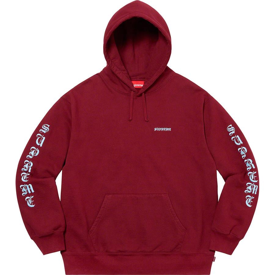 Details on Peace Hooded Sweatshirt  from fall winter
                                                    2020 (Price is $168)