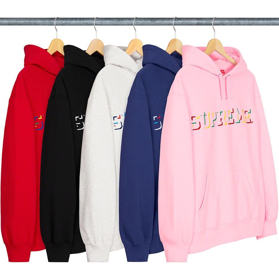 Supreme Drop Shadow Hooded Sweatshirt releasing on Week 8 for fall winter 2020