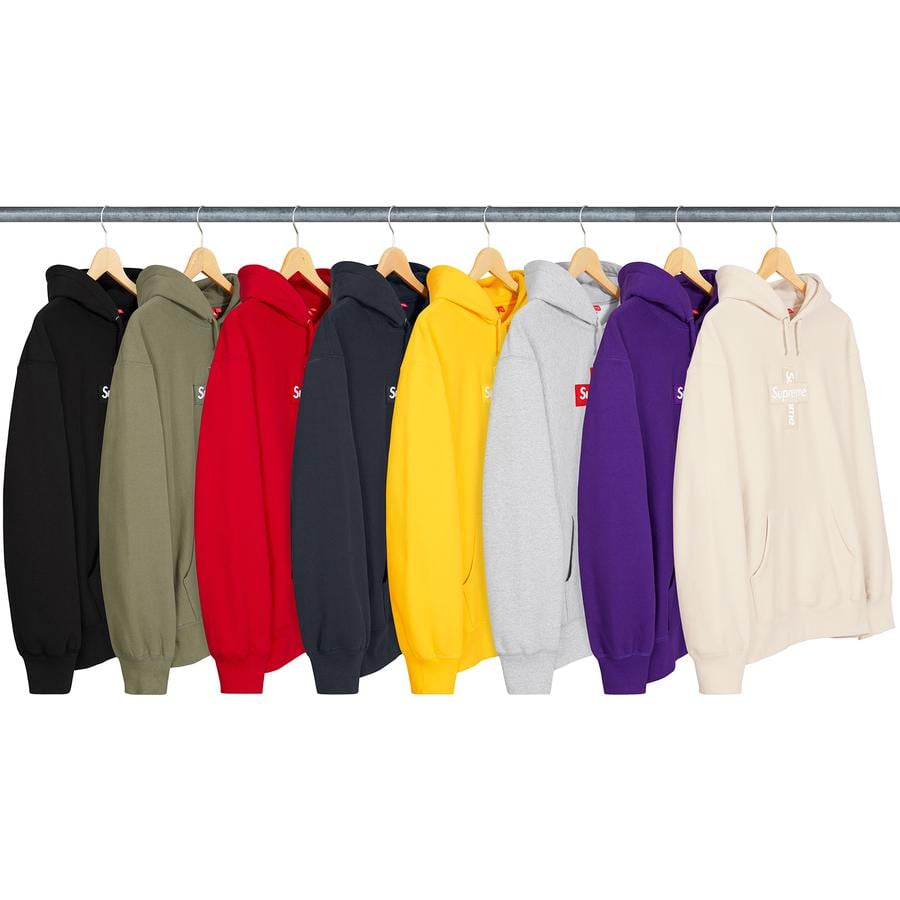 Details on Cross Box Logo Hooded Sweatshirt from fall winter
                                            2020 (Price is $168)