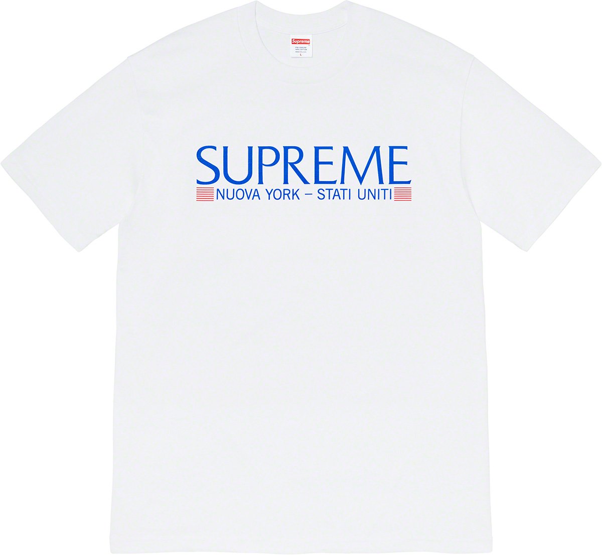 Nuova York Tee - fall winter 2020 - Supreme