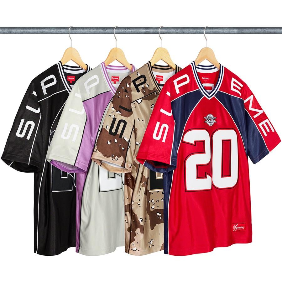 Supreme Paneled Jersey released during fall winter 20 season