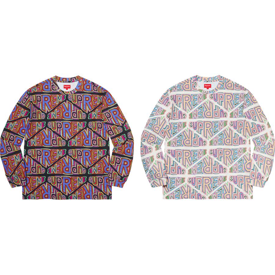Supreme Perspective L S Top released during fall winter 20 season