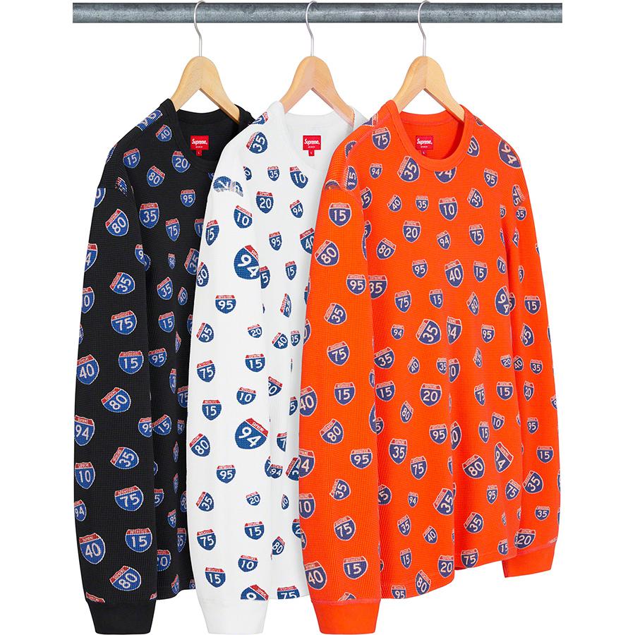 Supreme Interstate Waffle Thermal releasing on Week 10 for fall winter 20
