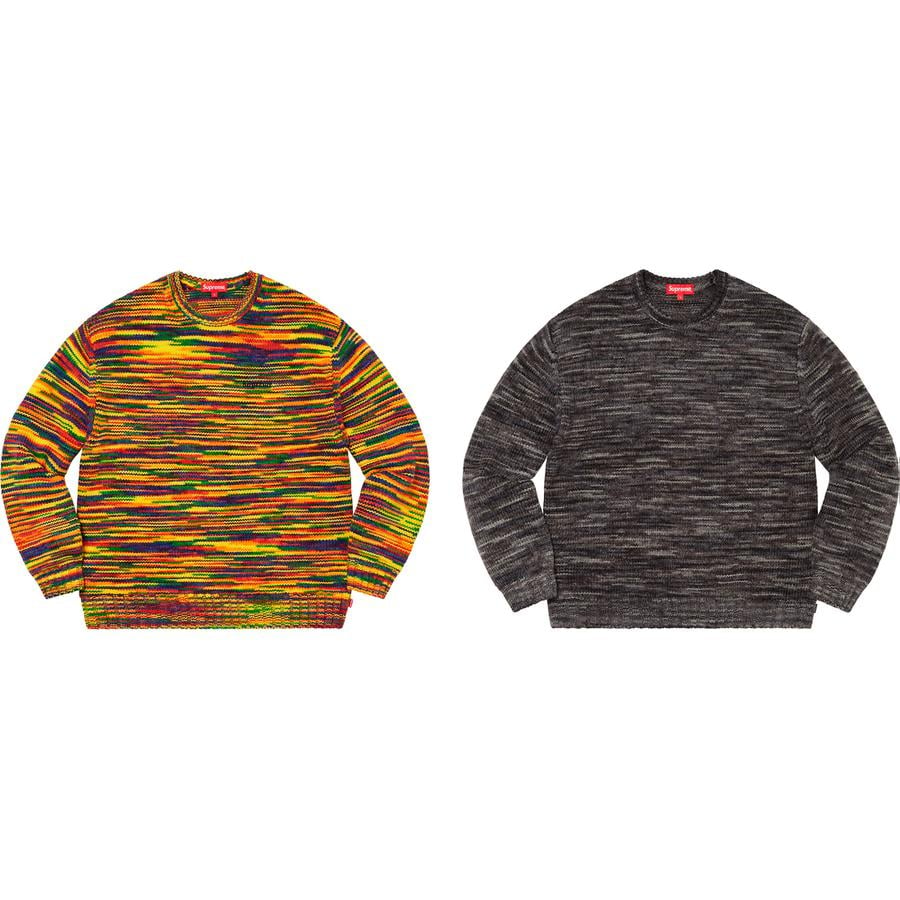 Supreme Static Sweater for fall winter 20 season