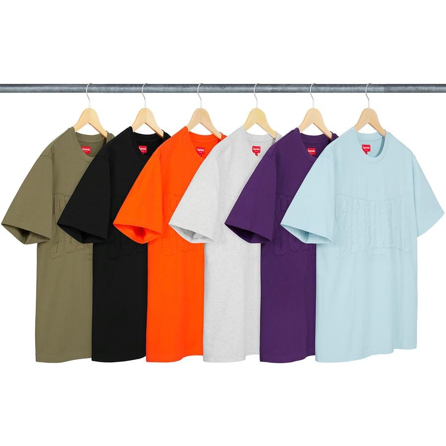 Supreme Cutout Logo S S Top for fall winter 20 season