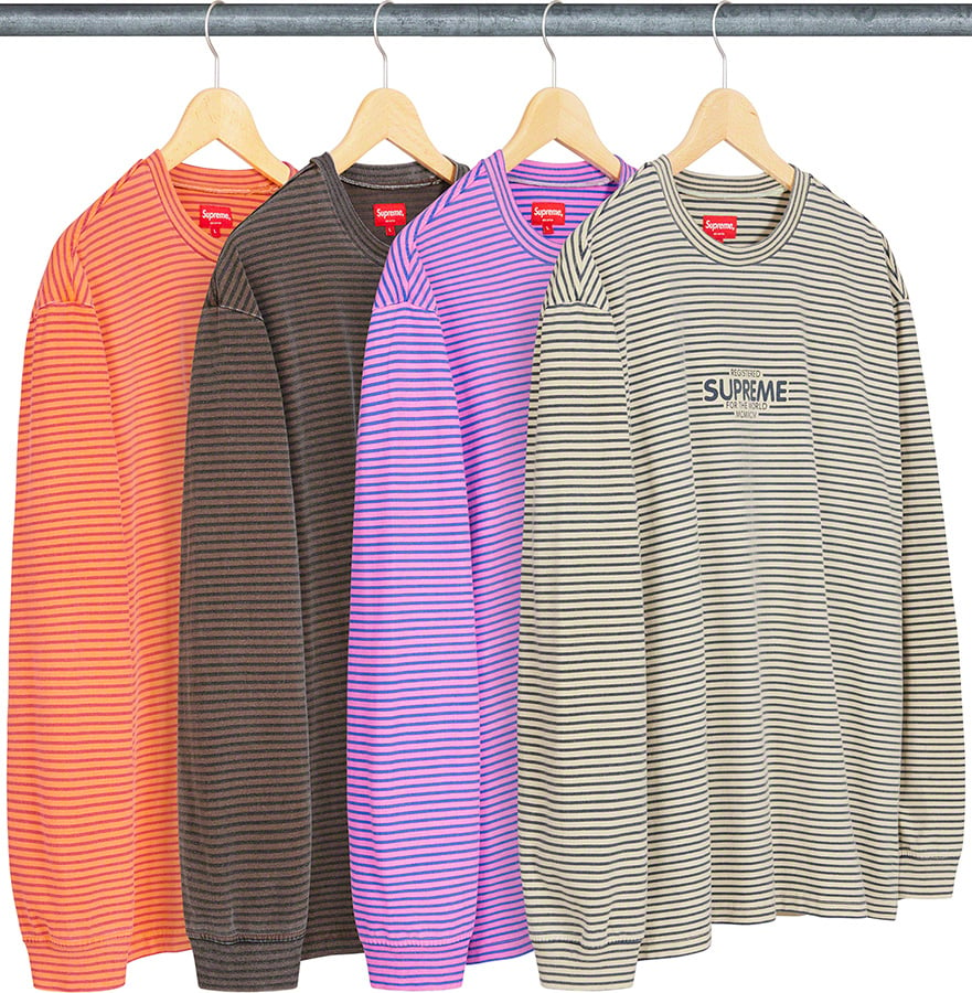 Micro Stripe L S - fall winter 2020 Supreme