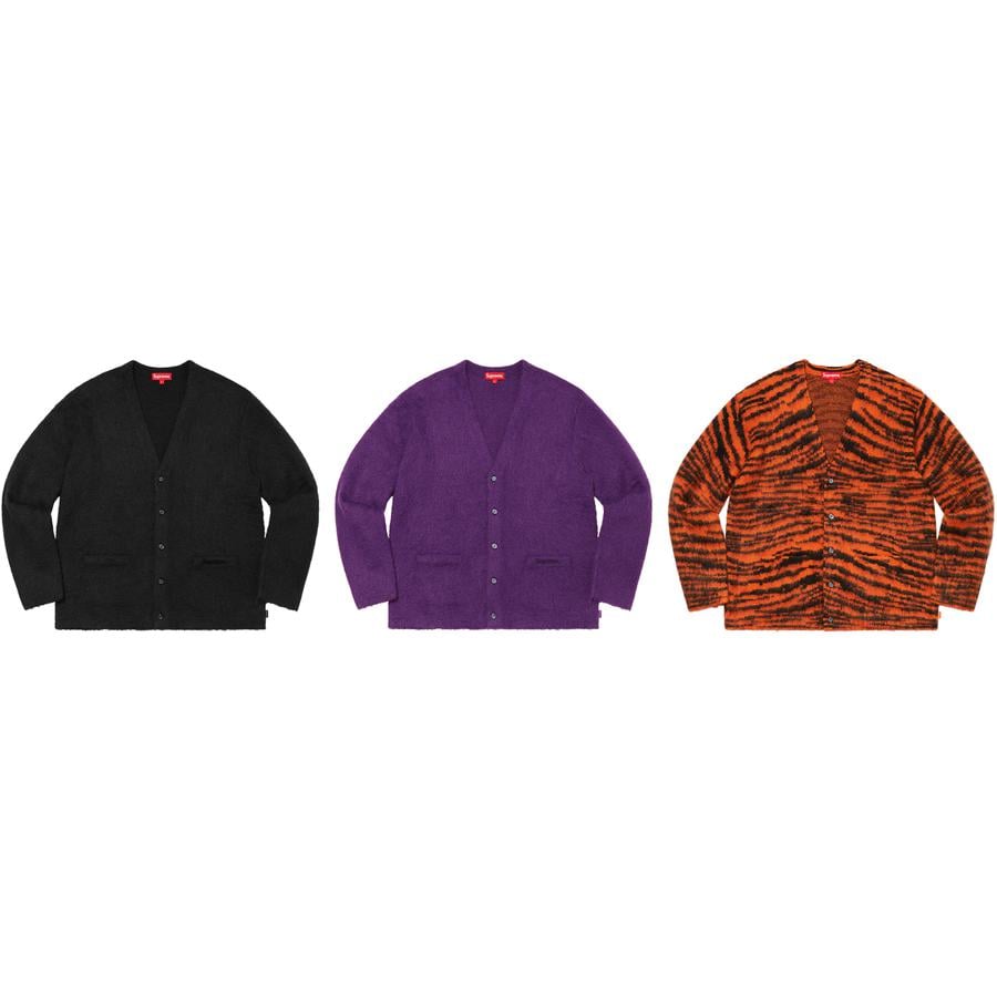 Supreme Brushed Mohair Cardigan releasing on Week 9 for fall winter 2020