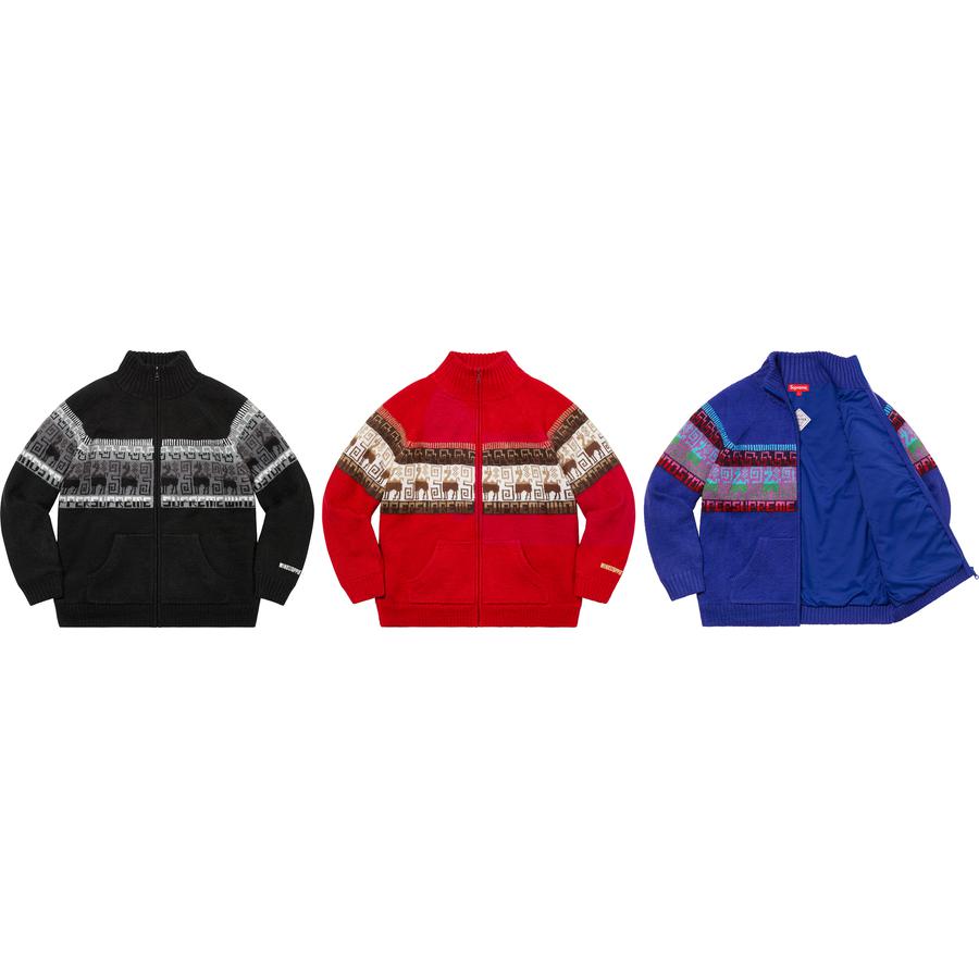 Supreme Chullo WINDSTOPPER Zip Up Sweater releasing on Week 14 for fall winter 20