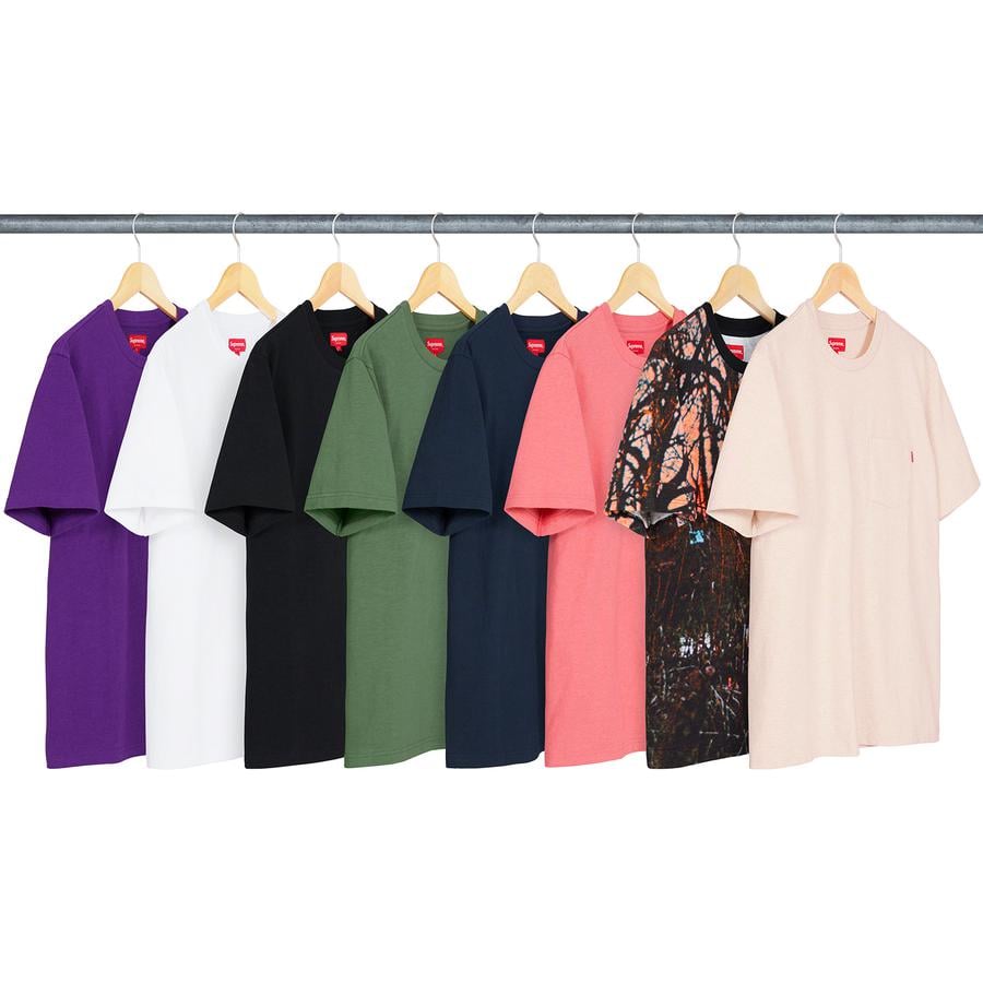 Supreme S S Pocket Tee released during fall winter 20 season