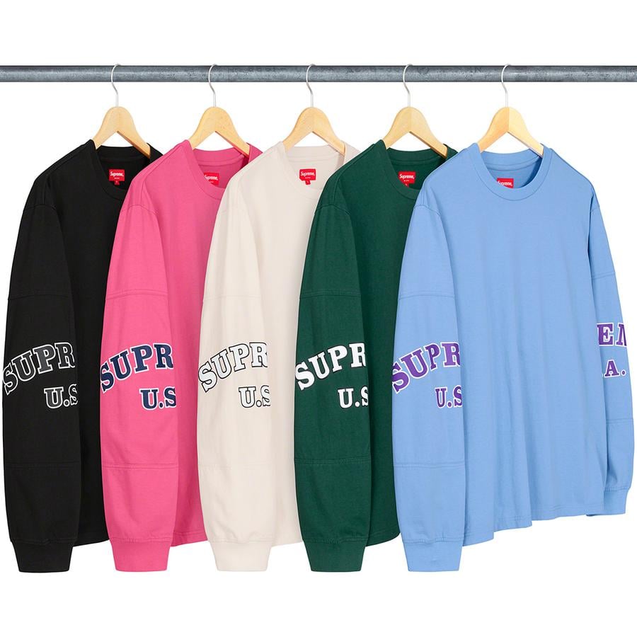 Supreme cutout sleeves L/S top XL