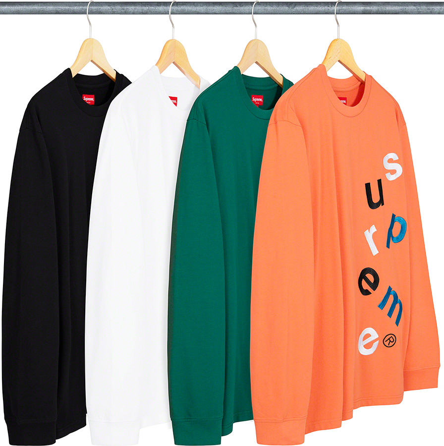 Supreme Scatter Logo L/S Top