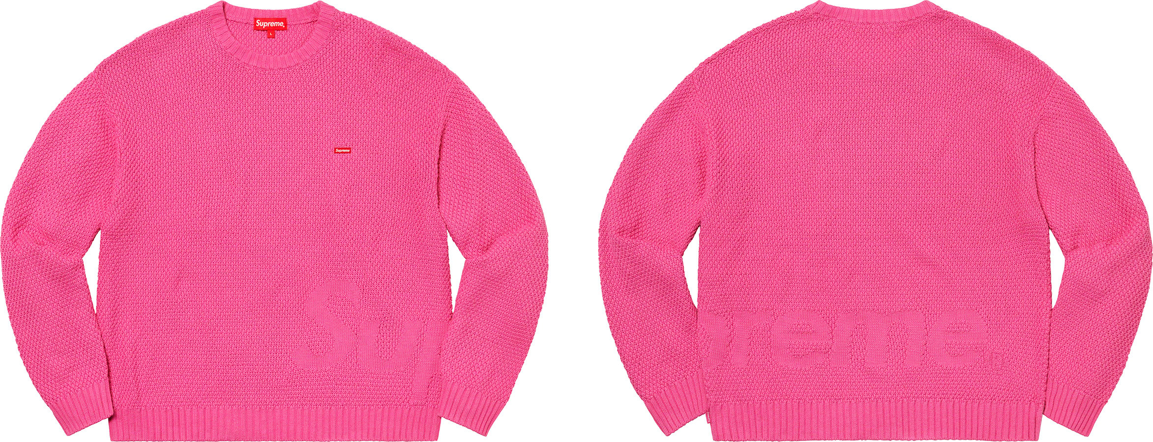 Textured Small Box Sweater - fall winter 2020 - Supreme
